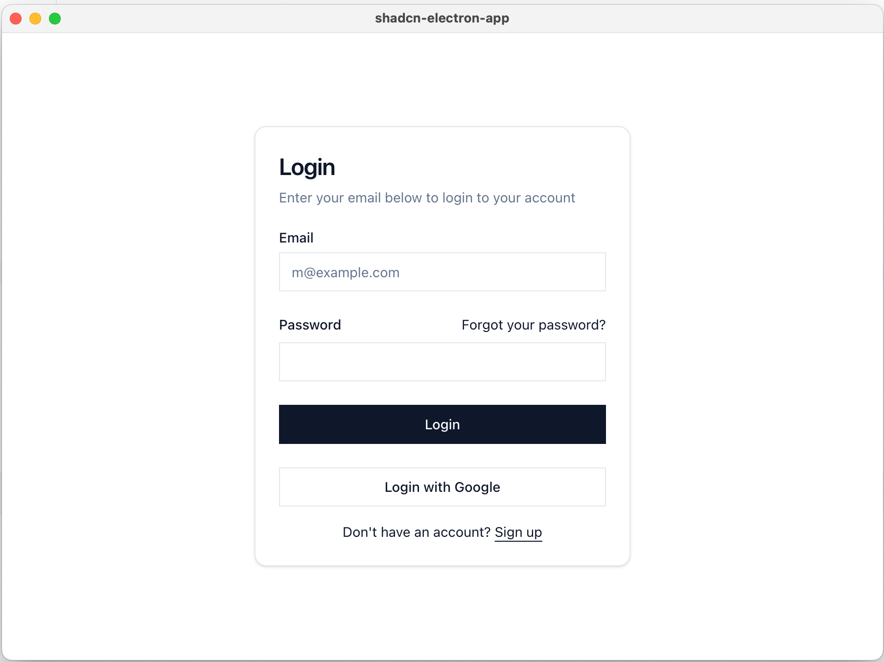 login